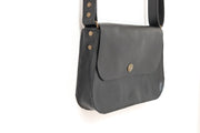 Small Leather Handbag black