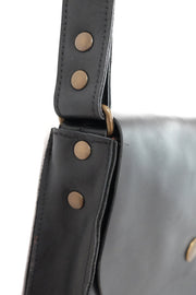 Small Leather Handbag black