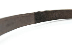 Sangle appareil photo cuir marron