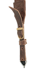 sangle cuir photo marron