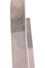 Sangle appareil photo longue cuir marron