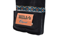 Petit porte-monnaie en cuir bleu foncé - Photo 7