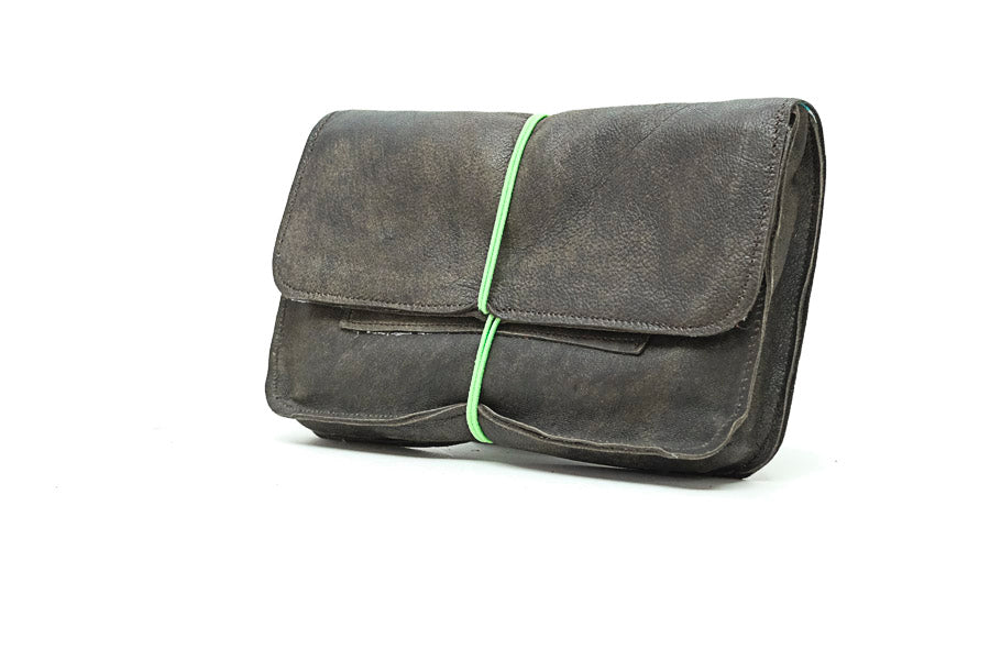 Tobacco pouch leather brown