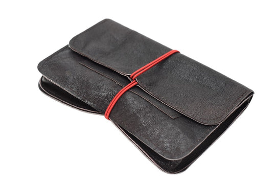 Tobacco pouch leather brown