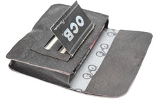 Pochette à tabac en cuir marron solex pour homme en cuir marron fait main à Rennes - Photo 2