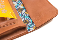 blague à tabac en cuir camel