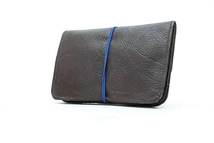 Soft Black Leather Tobacco pouch