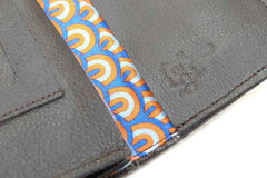 Blague à tabac en cuir noir souple