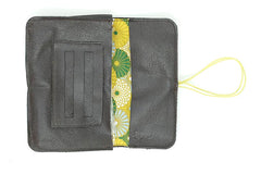 Blague à tabac en cuir noir