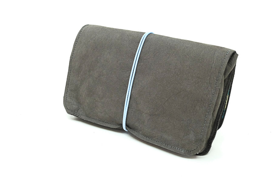 brown toabcco soft leather pouch