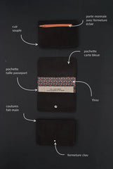 camel leather wallet