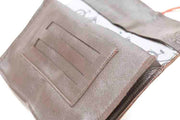 Pochette à tabac en cuir marron solex pour homme