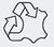 Portefeuille en cuir recyclé et durable
