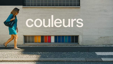 le choix des couleurs