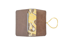 Portefeuille compact en cuir Pamilacan