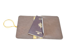 Portefeuille compact en cuir Pamilacan