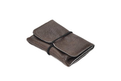 Petit porte-monnaie en cuir original - Photo 11