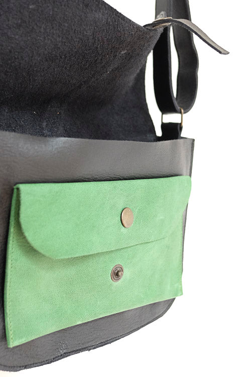 Petit sac à poche femme vert