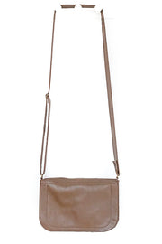 Brown leather bag woman