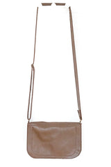 Brown leather bag woman