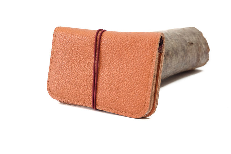 Handmade leather cardholder