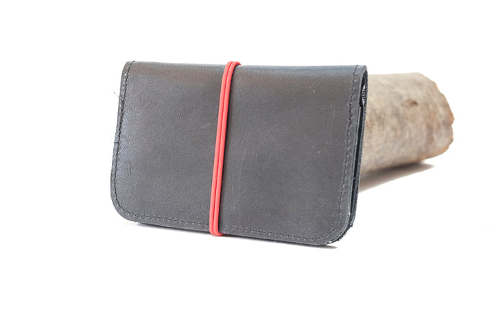 Handmade leather cardholder