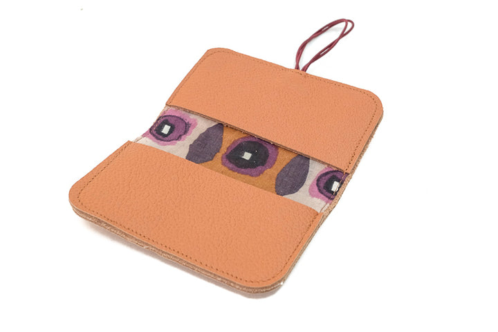 Handmade leather cardholder