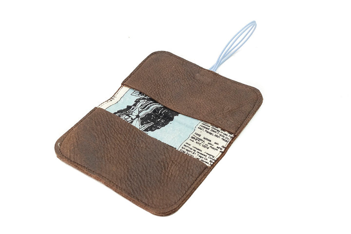 Porte-cartes cuir