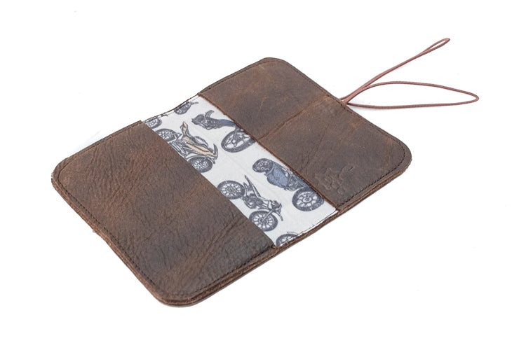 Handmade leather cardholder