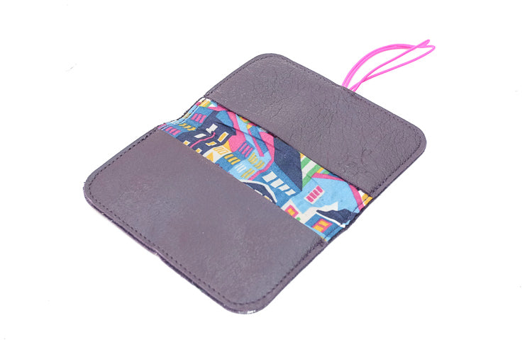 Handmade leather cardholder