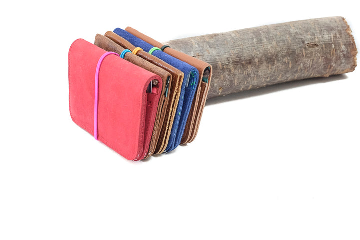 porte cartes cuir fait main