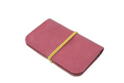 Handcrafted leather Handmade Leather Card Holder made in France - Detail 2