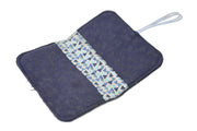 Handcrafted leather Handmade Leather Card Holder made in France - Detail 10