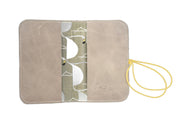 Handcrafted leather Handmade Leather Card Holder made in France - Detail 13