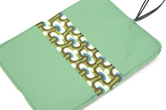 Porte-cartes en cuir en cuir artisanal fait main à Rennes - Photo 7
