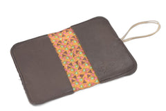 Porte-cartes en cuir en cuir artisanal fait main à Rennes - Photo 7