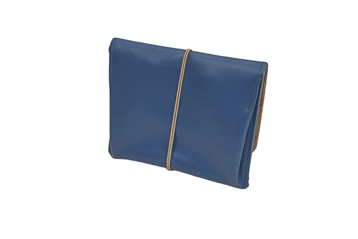 porte monnaie bleu