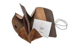 Grand porte monnaie en cuir