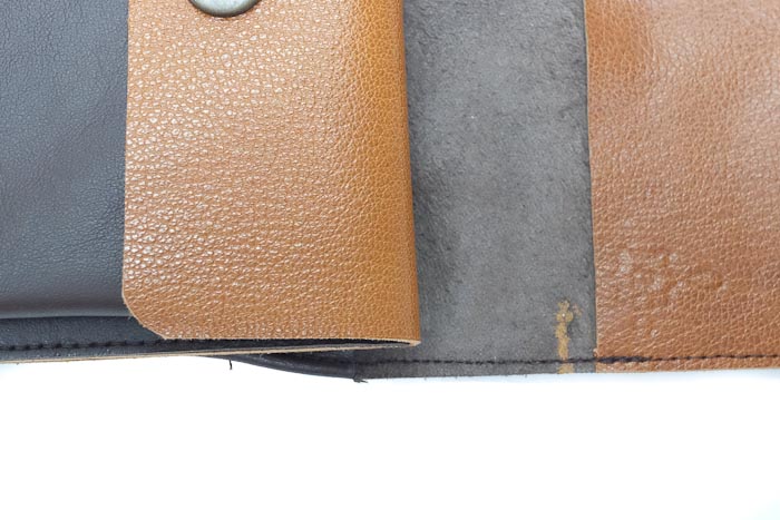 large purse brown leather vintage