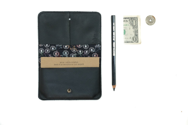 Wallet black leather original