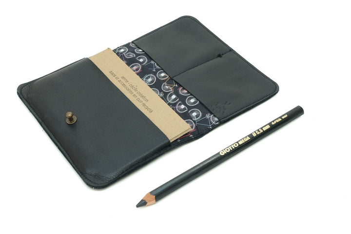 Wallet black leather original