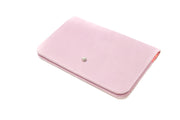 Wallet pink leather women