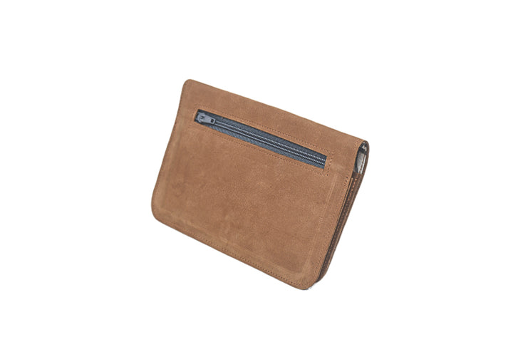 Brown leather wallet