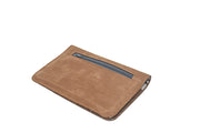 Brown leather wallet