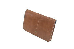 camel leather wallet