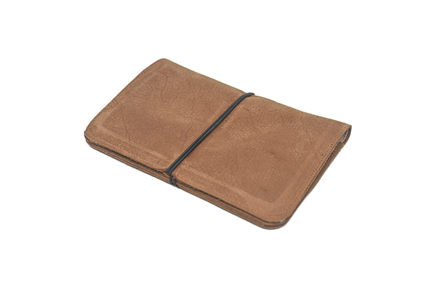 portefeuille marron vinyle