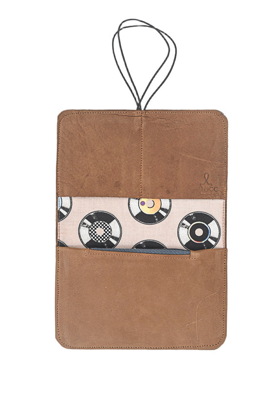 Brown leather wallet 