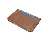 camel leather wallet