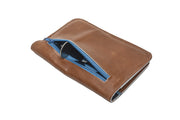 camel leather wallet