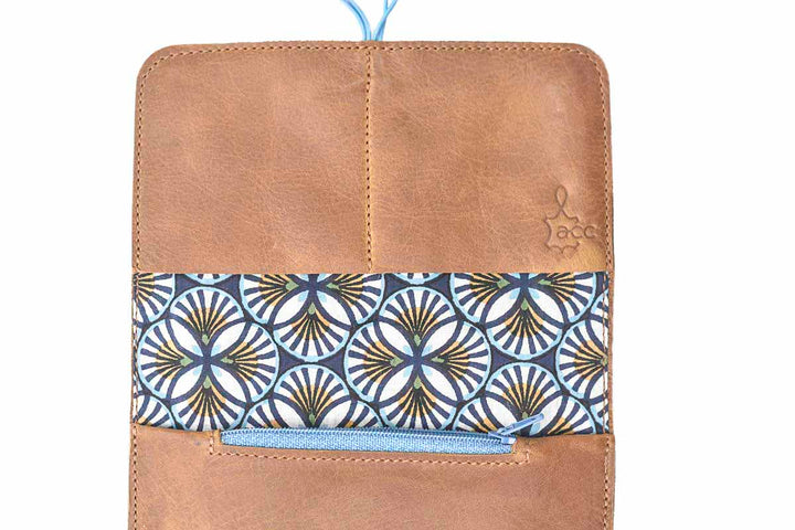 Brown leather wallet 